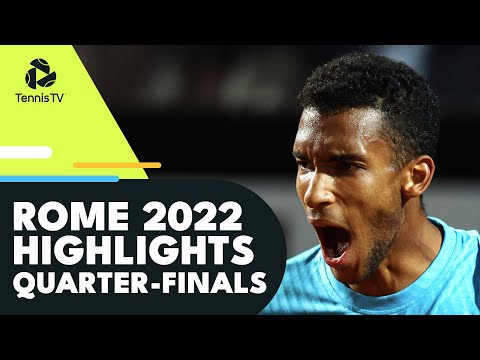 Djokovic In Gladiator Mode; Zverev, Tsitsipas, Ruud Eye Semis | Rome 2022 Quarter-Final Highlights