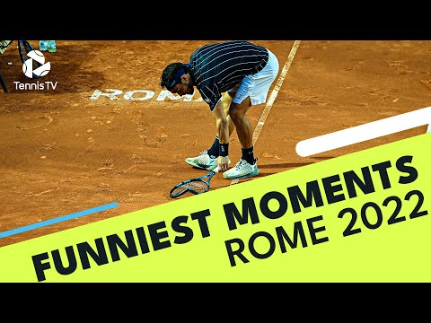 Kiss Cam, Racket Smashes, Height Differences & So Much More | Rome 2022 Funniest Moments