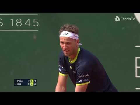 Ruud Battles Opelka; Gasquet Takes On Sousa | Geneva Semi-Final Highlights