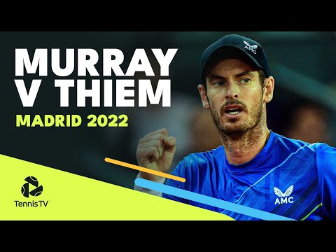 Andy Murray vs Dominic Thiem Highlights | Madrid 2022