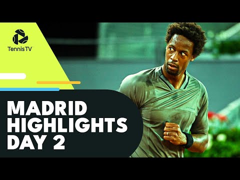 Murray Battles Thiem; Sinner and Paul Clash, Monfils Returns | Madrid 2022 Day 2 Highlights