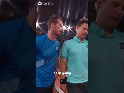 Respect Between Andy Murray & Dominic Thiem ❤️