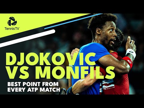 Novak Djokovic vs Gael Monfils: Best Point From Every ATP Meeting (So Far)