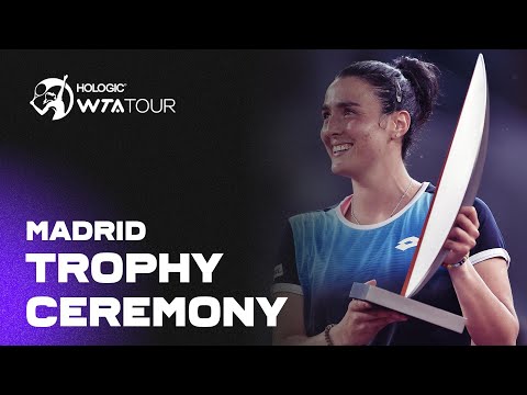 Ons Jabeur captures the 2022 Mutua Madrid Open Title | Trophy Ceremony