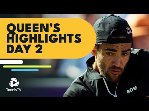 Wawrinka & Tiafoe Face Off; Ruud, Berrettini Begin Campaigns | Queen's 2022 Day 2 Highlights