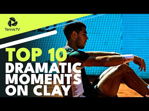 Clay Court Drama: Top 10 Dramatic ATP Tennis Moments From 2022 Clay Season!