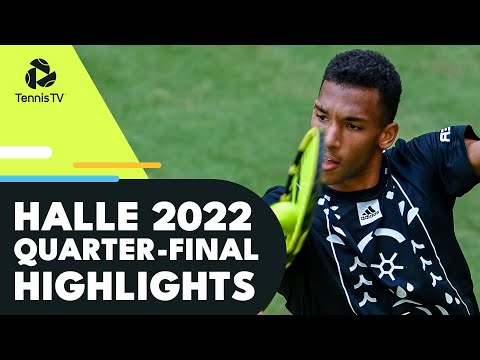 Medvedev, Auger-Aliassime, Kyrgios Headline the Last Eight | Halle 2022 Quarter-Final Highlights