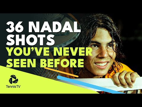 36 Amazing Rafa Nadal Shots You've Never Seen Before (Probably)