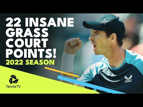 22 Insane ATP Grass Court Shots & Rallies Heading Into Wimbledon 2022!