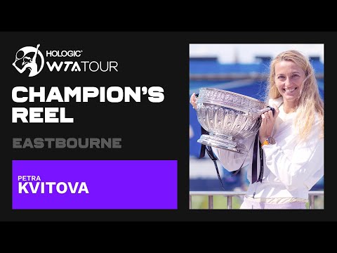 Eastbourne champion Petra Kvitova's BEST points from her 29th title run! 🏆