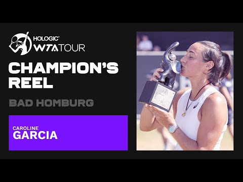 Champion Caroline Garcia GREATNESS in Bad Homburg! 🏆