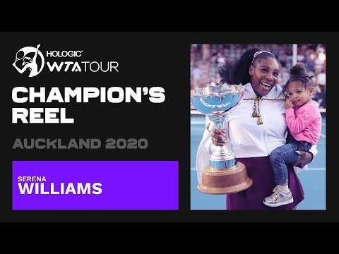 Serena Williams' BEST points from her 2020 Auckland title run! 🏆