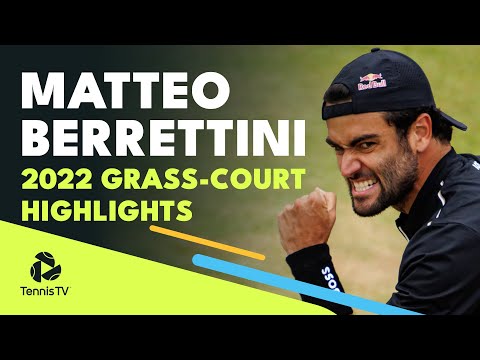 Matteo Berrettini's 2022 Grass-Court Highlights