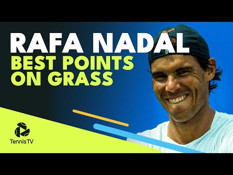 Rafa Nadal ATP Grass Court Highlight Reel 🌱