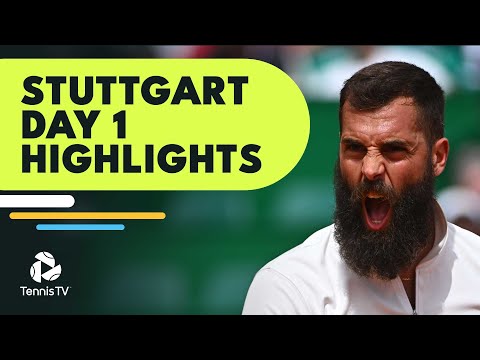 Sonego Faces Paire; Lopez, Bonzi, Otte & Altmaier Feature | Stuttgart 2022 Highlights Day 1