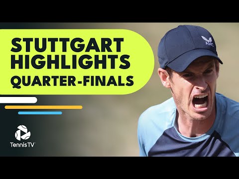 Murray Faces Tsitsipas; Berrettini, Kyrgios & More Feature | Stuttgart Quarter-Finals Highlights