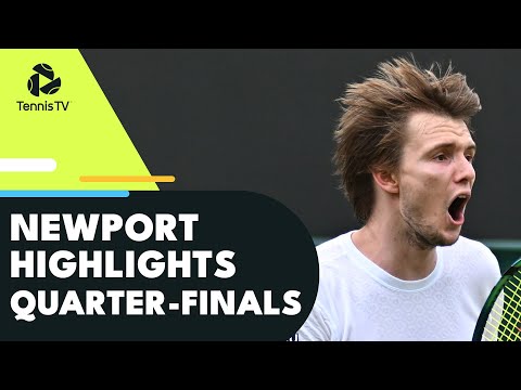 Murray Faces Bublik; Kubler Meets Duckworth | Newport 2022 Quarter-Final Highlights