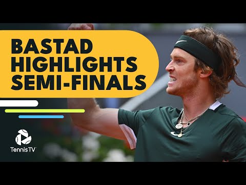 Rublev Plays Baez & Cerundolo Faces Carreno Busta | Bastad 2022 Semi-Finals Highlights