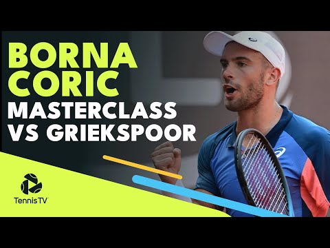 Borna Coric Masterclass vs Tallon Griekspoor | Hamburg 2022