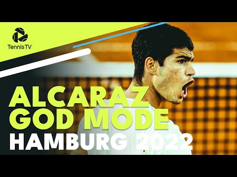 Carlos Alcaraz GOD MODE vs Khachanov | Hamburg 2022 Highlights