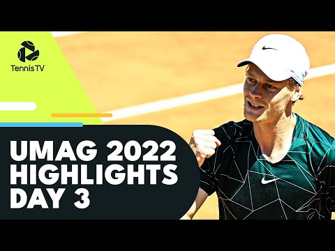 Sinner Battles Munar; Rune & Molcan Both Feature | Umag 2022 Highlights Day 3