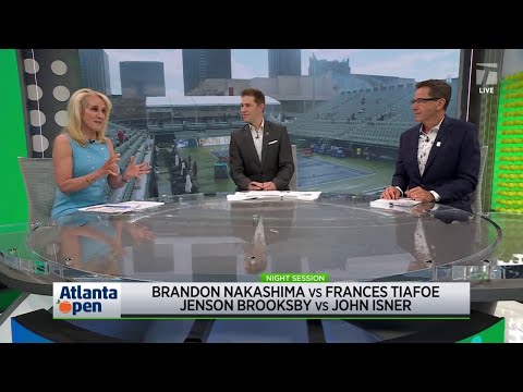 Tennis Channel  Live Preview of the Nakashima vs. Tiafoe Match