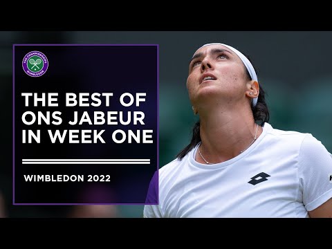 The Best of Ons Jabeur in Week One | Wimbledon 2022