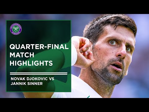 Novak Djokovic vs Jannik Sinner | Match Highlights | Wimbledon 2022