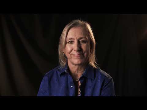 An important reminder from Martina Navratilova