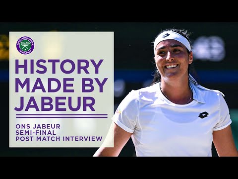 Ons Jabeur Reaches Wimbledon Final | Wimbledon 2022