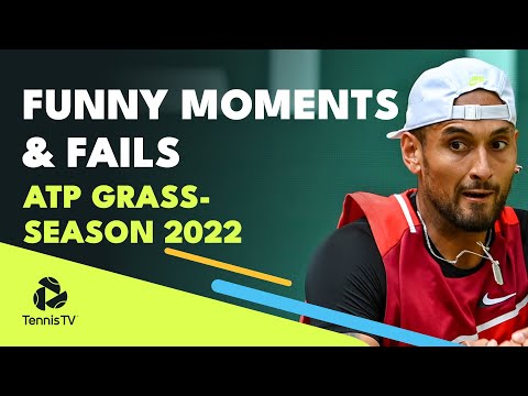 ATP Grass Season 2022 Funny Moments & Fails 😝