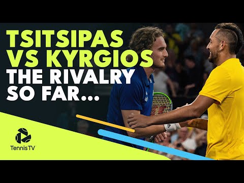 Stefanos Tsitsipas vs Nick Kyrgios | The ATP Rivalry So Far...