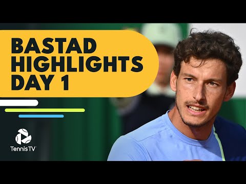 Carreno Busta Faces Wawrinka; Musetti, Djere Feature | Bastad 2022 Highlights Day 1