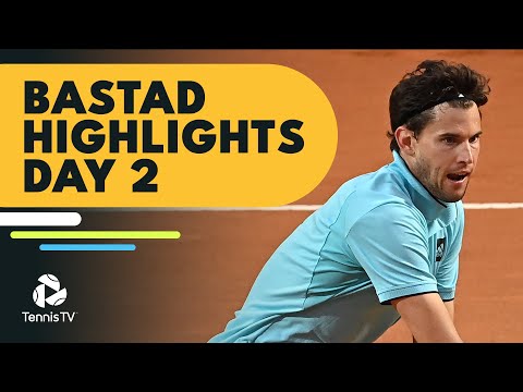 Thiem Plays Ruusuvuori; Davidovich Fokina & More Feature | Bastad 2022 Highlights Day 2