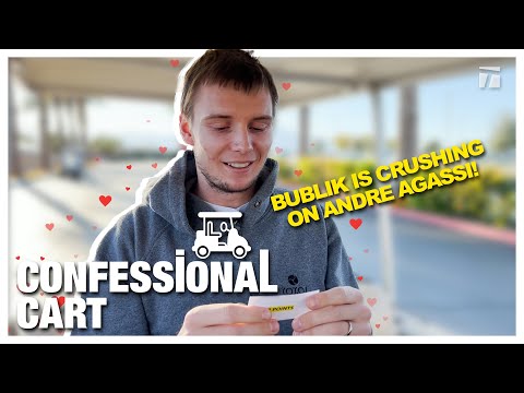 Alexander Bublik’s First Crush: Andre Agassi! | CONFESSIONAL CART 2022