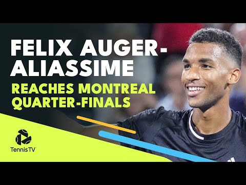 Felix Auger-Aliassime: First Quebec Player To Reach Montreal Quarter-Finals