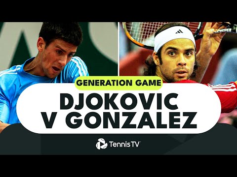 GENERATION GAME: Novak Djokovic vs Fernando Gonzalez | Cincinnati 2005 Highlights