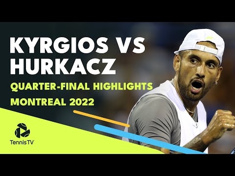 Nick Kyrgios vs Hubert Hurkacz | Montreal 2022 Quarter-Final Highlights