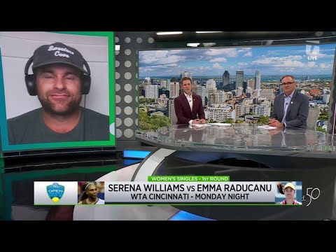 Tennis Channel Live: Serena vs Raducanu Cincinnati Preview