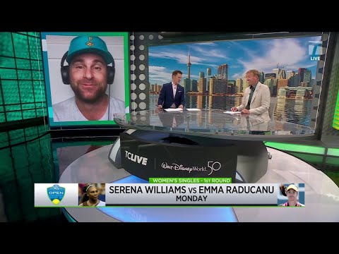 Tennis Channel Live: Blockbuster matchup featuring Serena Williams and Emma Raducanu