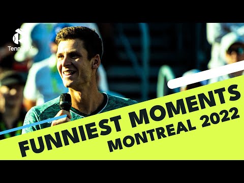 Tennis Ball Chaos & The Shortest Walk-On Ever! | Montreal 2022 Funny Moments & Fails