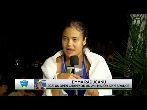 Emma Raducanu: 2022 Cincinnati First Round Win Interview