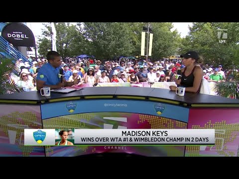 Madison Keys Interview: Cincinnati QF