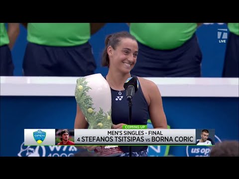 Caroline Garcia: Western & Southern Open Speech