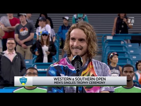 Stefanos Tsitsipas: Western & Southern Open Speech