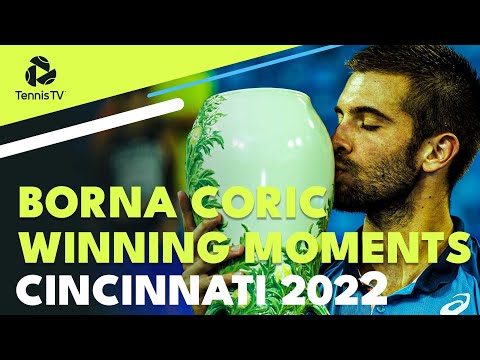 Borna Coric Trophy Lift & Speech | Cincinnati 2022