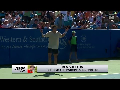 Tennis Channel Live: Ben Shelton Turns Pro