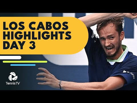 Medvedev, Auger-Aliassime & Norrie Headline | Los Cabos 2022 Day 3 Highlights