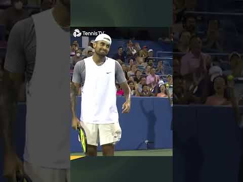 Tiafoe & Kyrgios Laugh After Insane Volley!