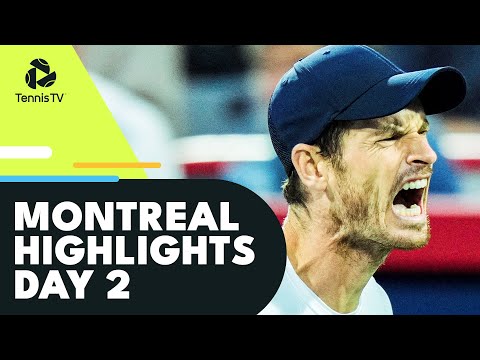 Murray Meets Fritz; Kyrgios, Berrettini Feature | Montreal 2022 Highlights Day 2